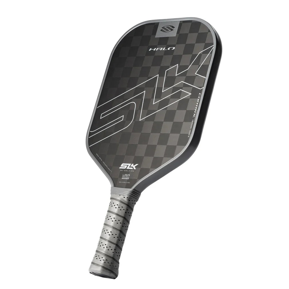 SLK Halo Control Pickleball Paddle Max Storm Gray - Bell Racket Store