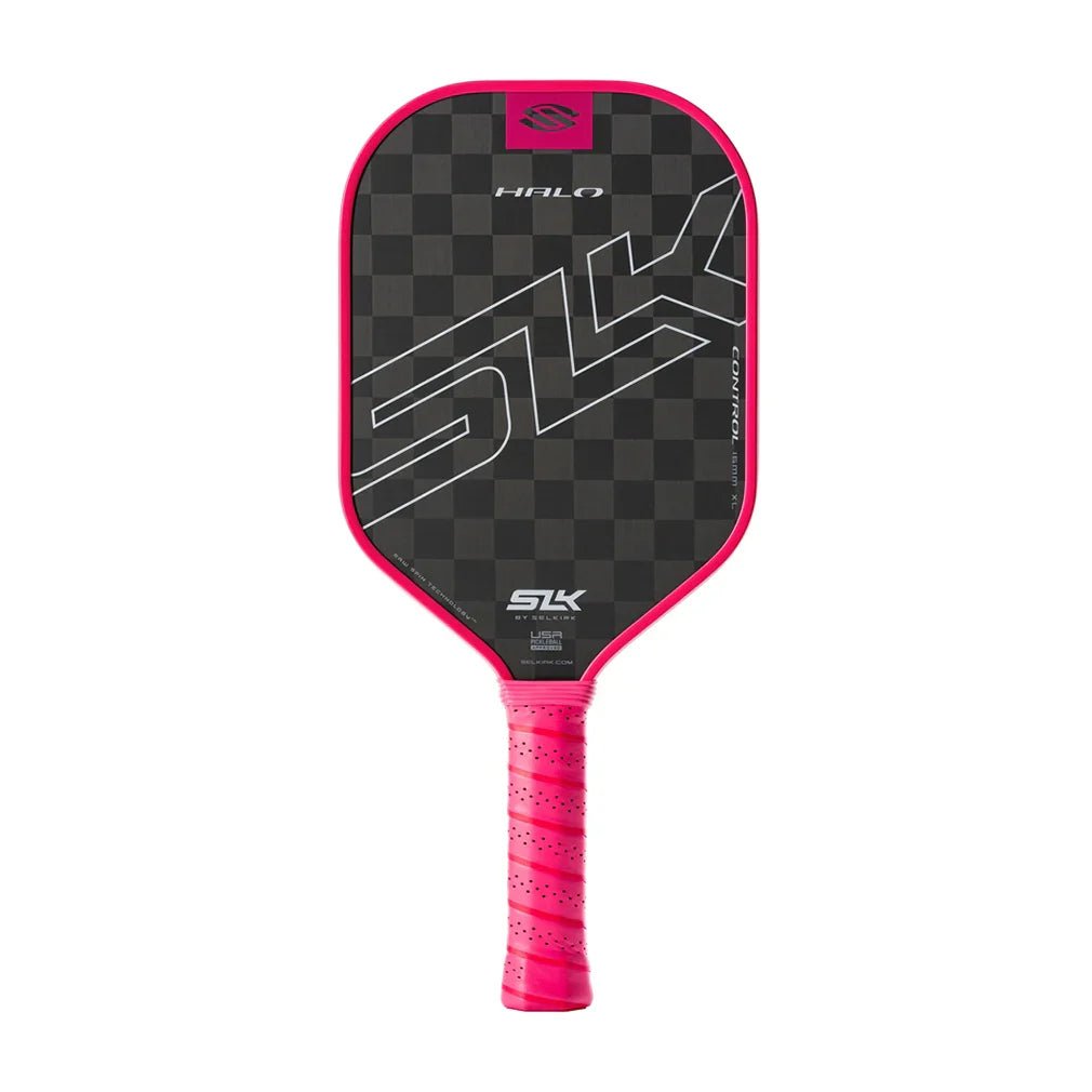 SLK Halo Control Pickleball Paddle XL Pink - Bell Racket Store