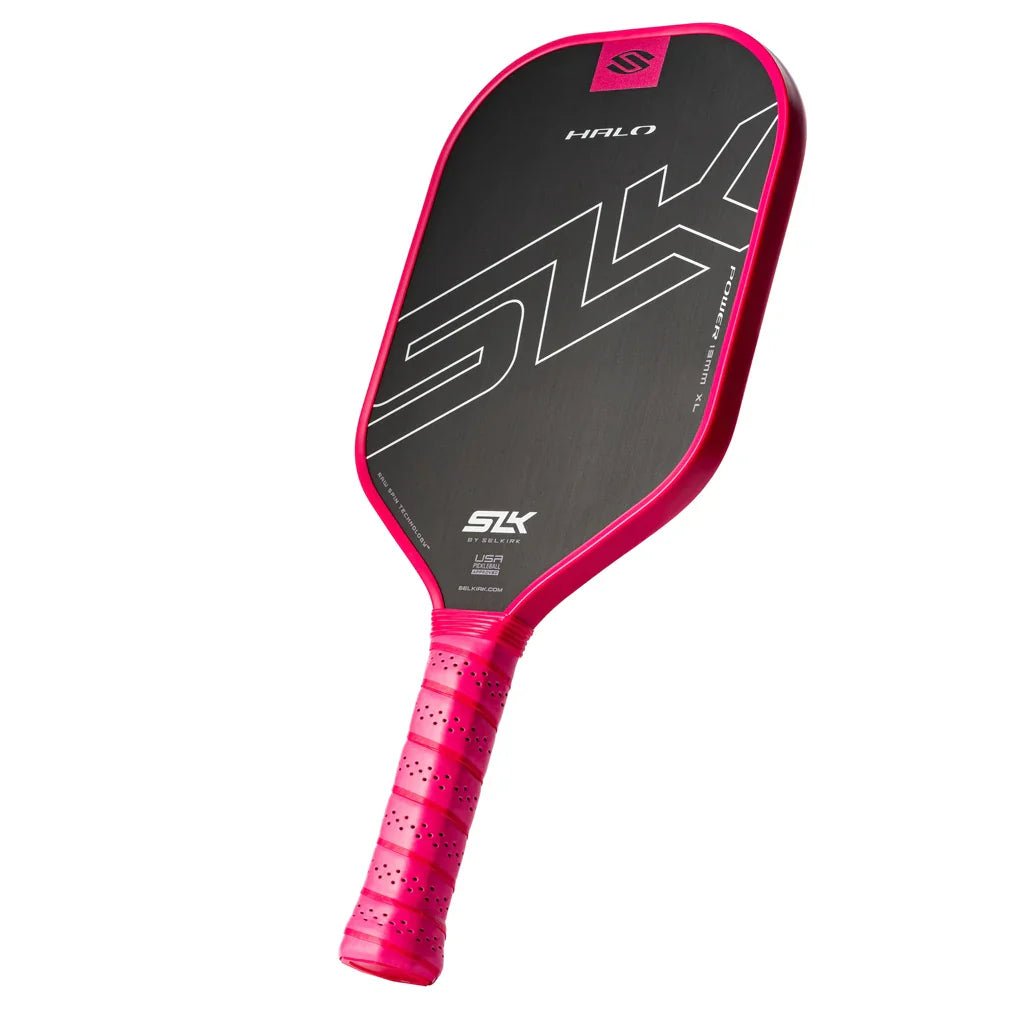 SLK Halo Power Pickleball Paddle Max Pink - Bell Racket Store