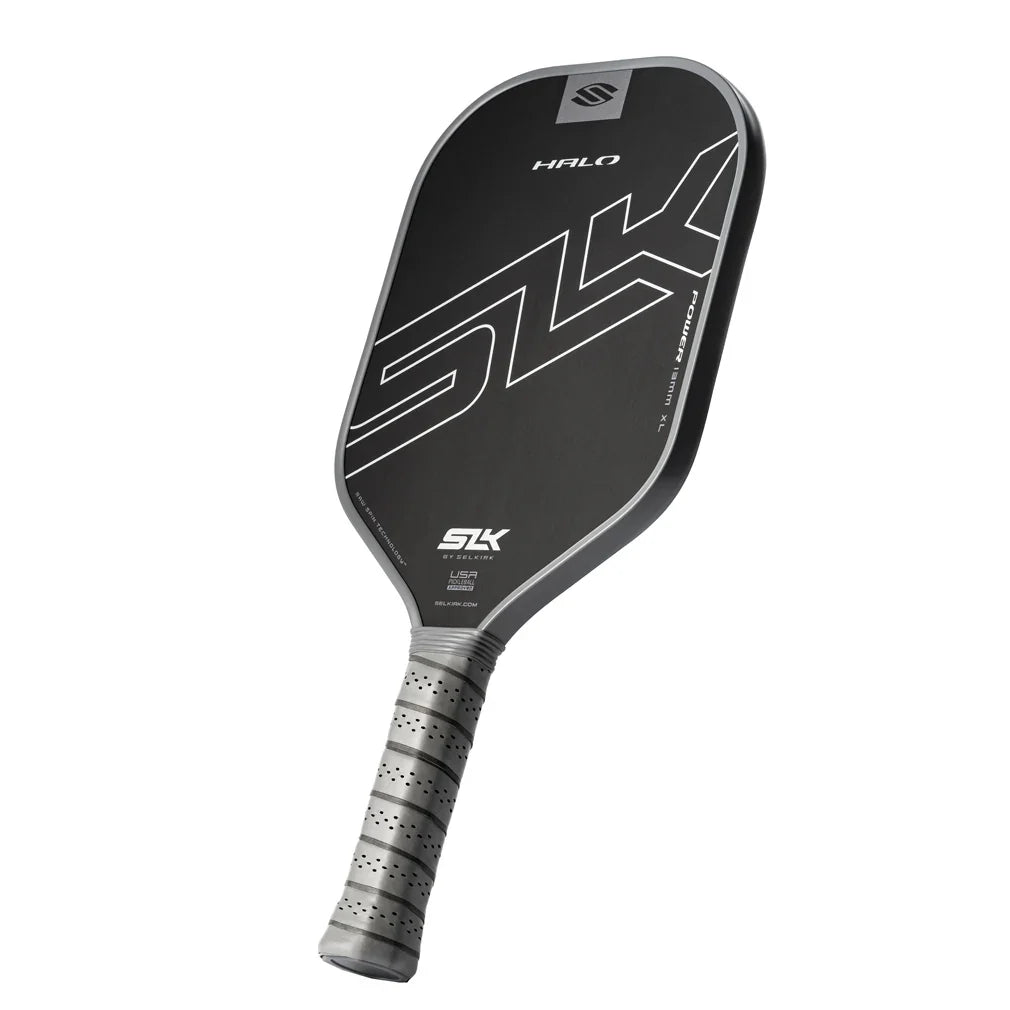 SLK Halo Power Pickleball Paddle XL Storm Gray - Bell Racket Store