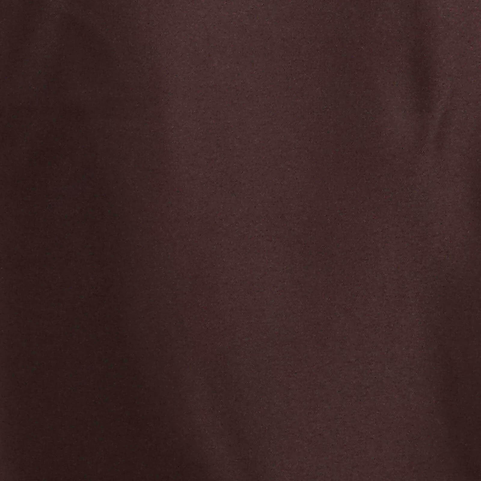 Polyester 90"x156" Rectangle Tablecloth Chocolate - Seamless Wrinkle-Resistant Table Cover