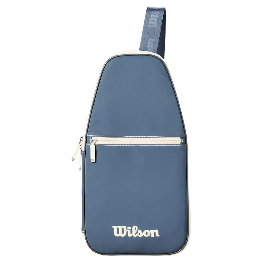 Soft Full Cover Pickleball Bag Blue and Cream - Bell Racket Store