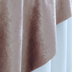 Velvet 72"x72" Table Overlay Square Tablecloth Mauve - Premium Soft Finish Table Topper