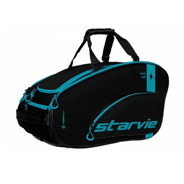 STARVIE RACING DRAX Black Padel Bag Padel Bag StarVie