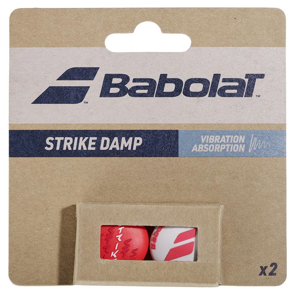 Strike X2 Tennis Dampeners White and Red - Bell Racket Store