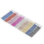 10 Pack Rhinestone Napkin Rings with Velcro Brooch Buckle Champagne - Stylish Design for Chair Sashes