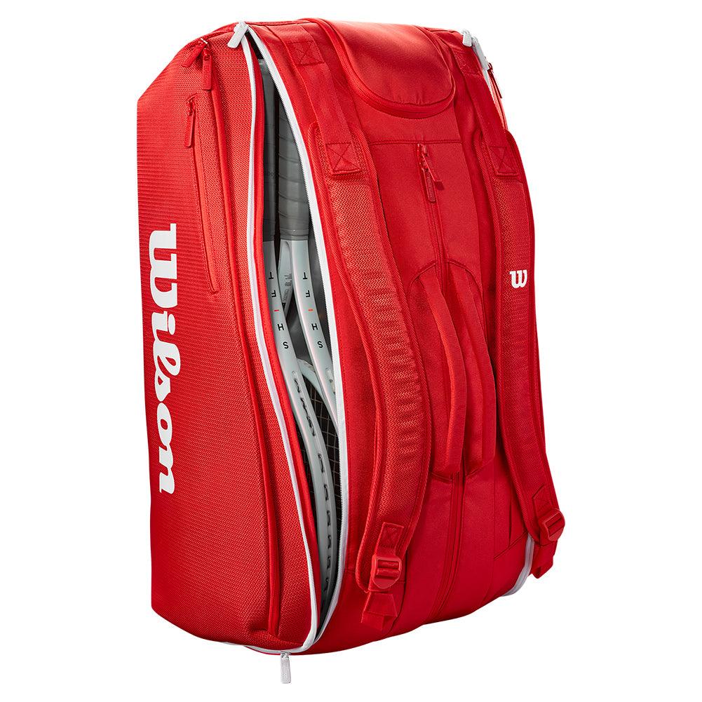 Super Tour 2025 15 Pack Tennis Bag Red - Bell Racket Store