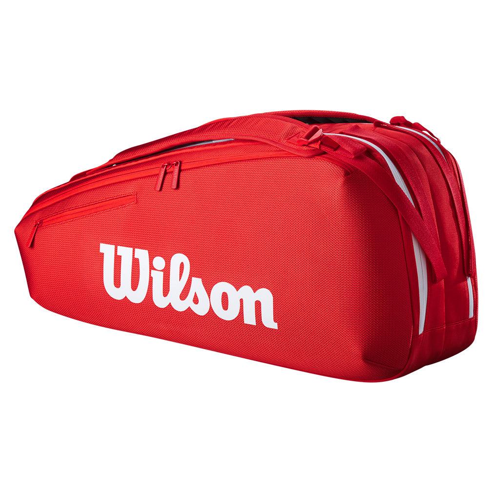 Super Tour 2025 6 Pack Tennis Bag Red - Bell Racket Store