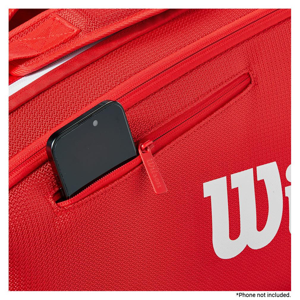 Super Tour 2025 6 Pack Tennis Bag Red - Bell Racket Store