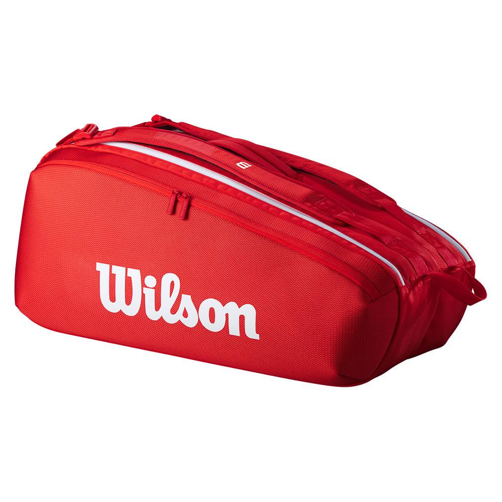 Super Tour 2025 9 Pack Tennis Bag Red - Bell Racket Store