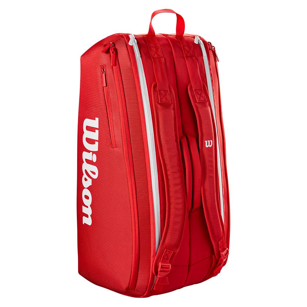 Super Tour 2025 9 Pack Tennis Bag Red - Bell Racket Store