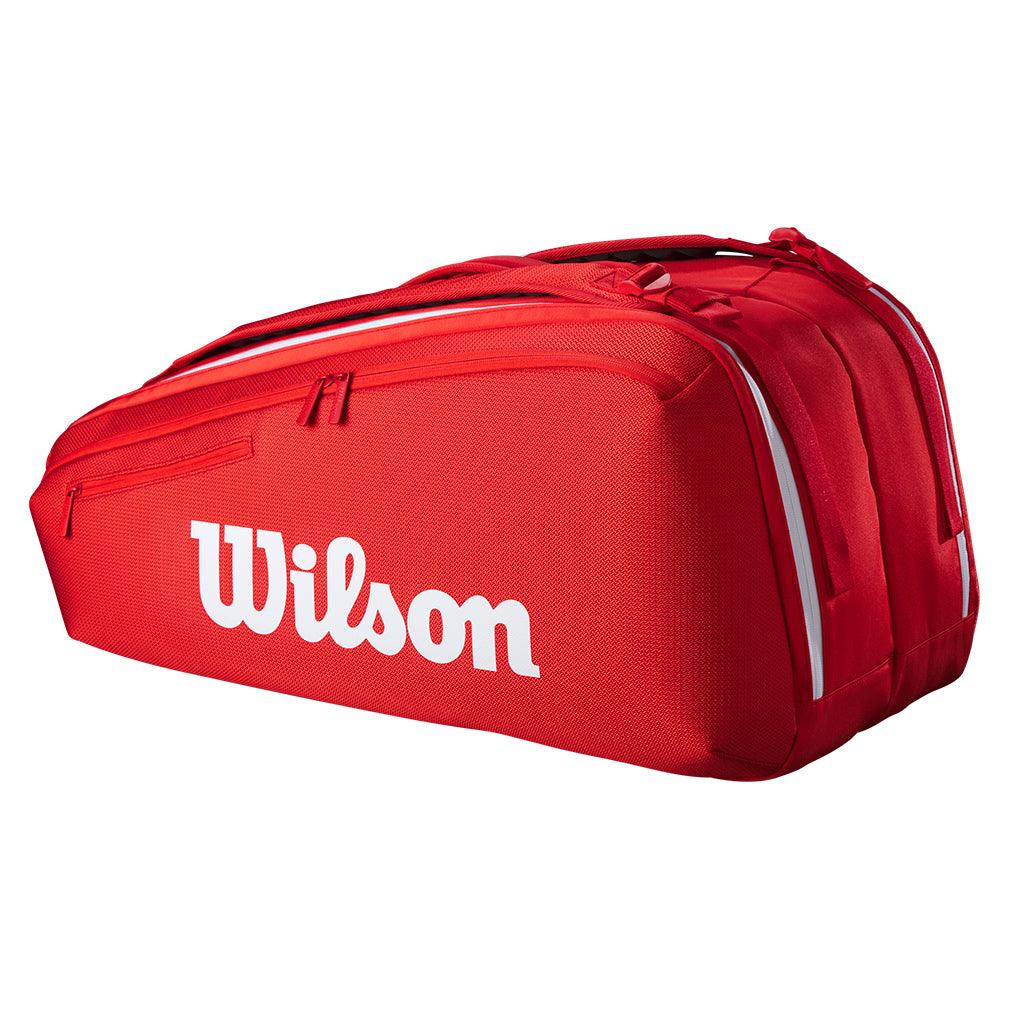 Super Tour 2025 9 Pack Tennis Bag Red - Bell Racket Store