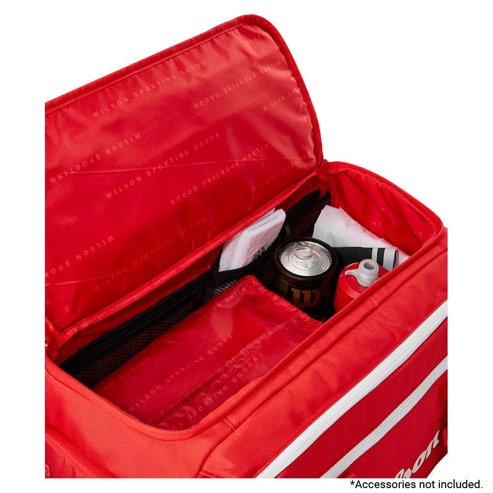 Super Tour 2025 Small Tennis Duffel Red - Bell Racket Store