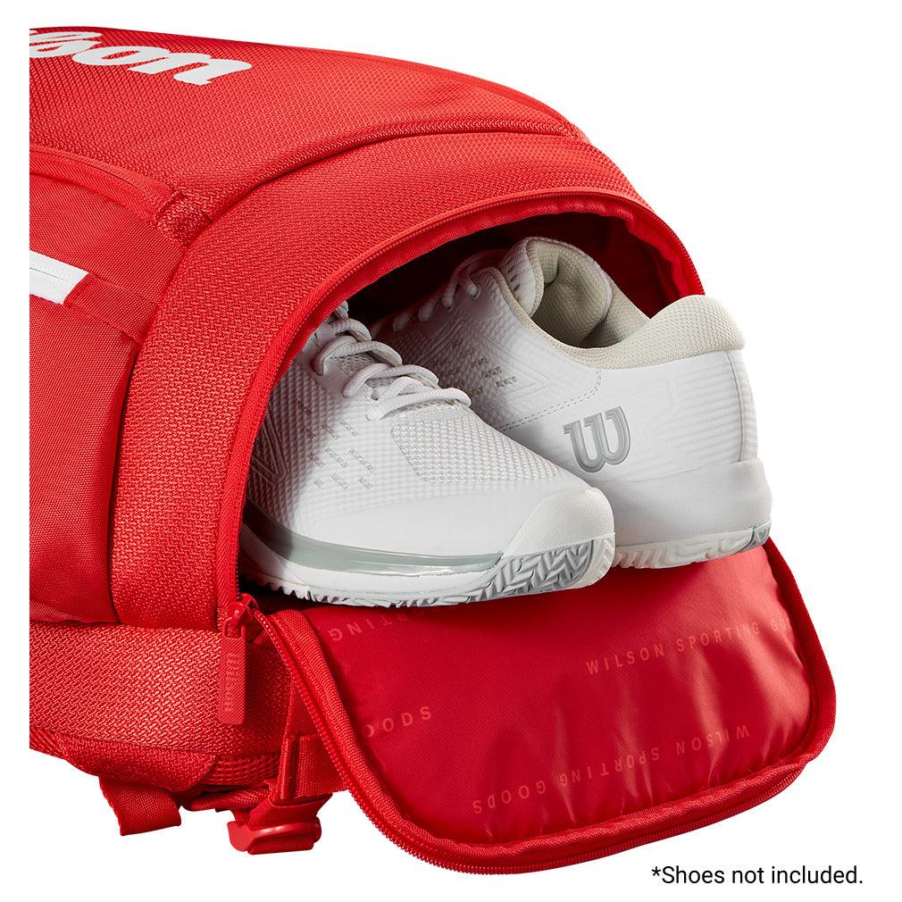 Super Tour 2025 Tennis Backpack Red - Bell Racket Store