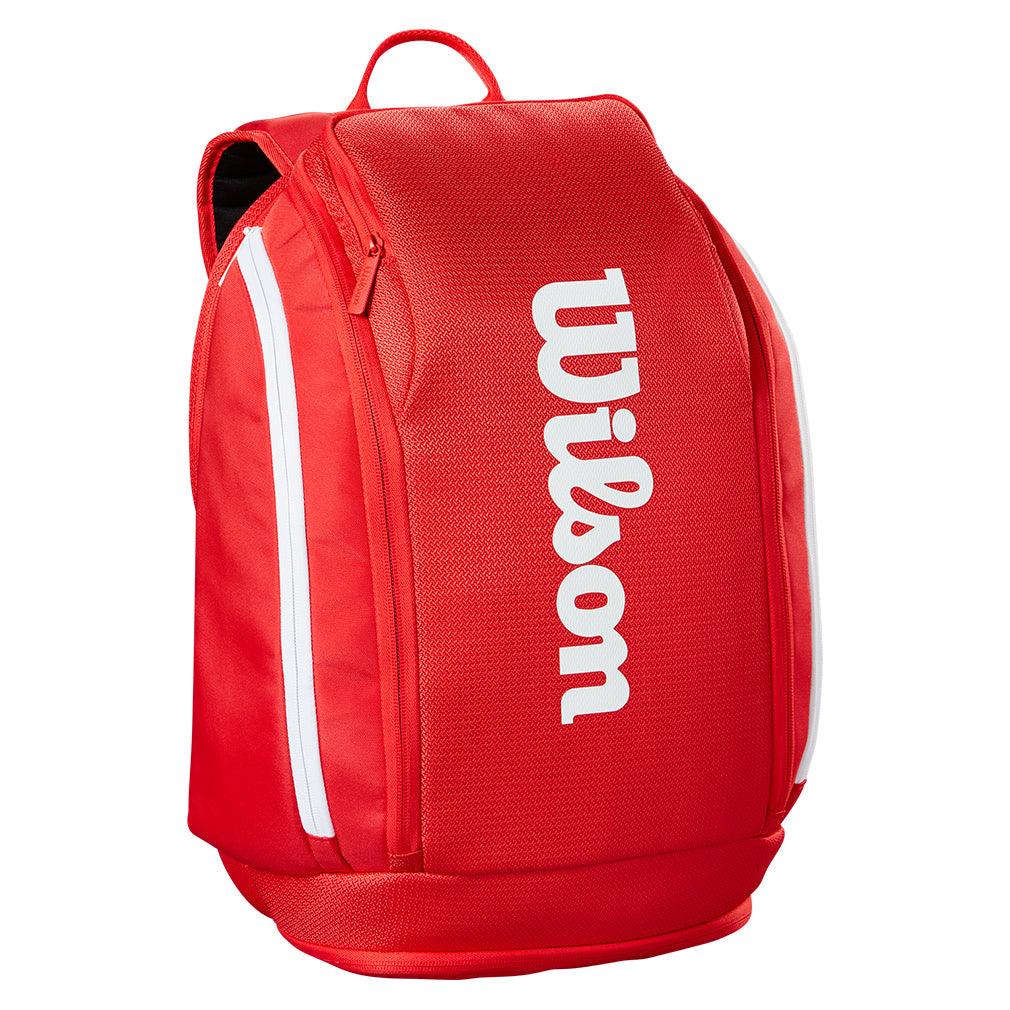 Super Tour 2025 Tennis Backpack Red - Bell Racket Store