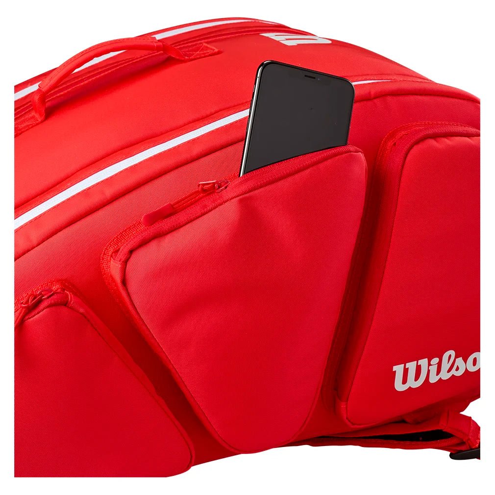 Super Tour Pickleball Bag Red - Bell Racket Store
