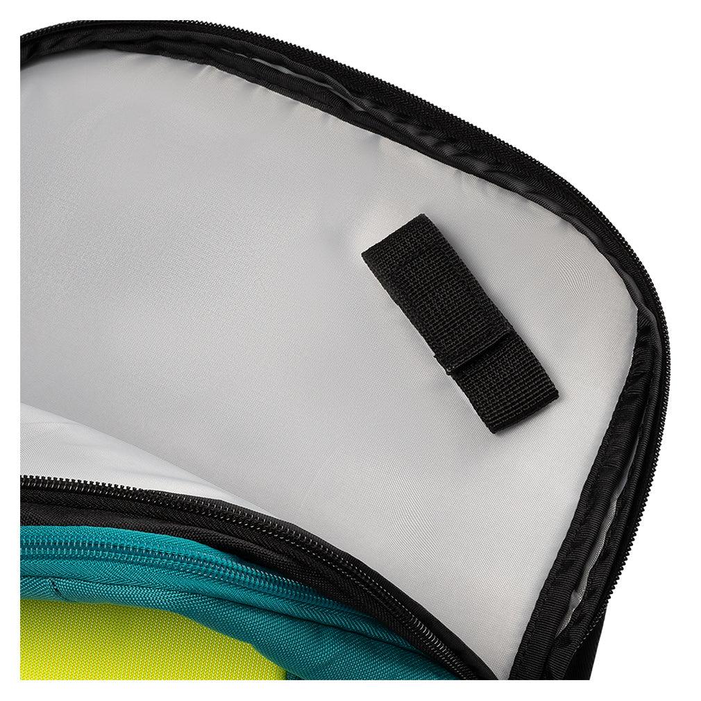 SX Performance Tennis Backpack Teal and Black - Bell Racket Store