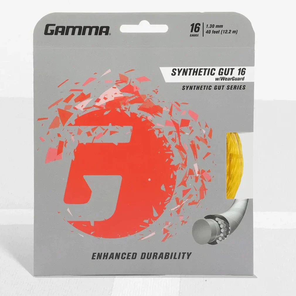 Synthetic Gut with Wearguard 16G Tennis String - Bell Racket Store