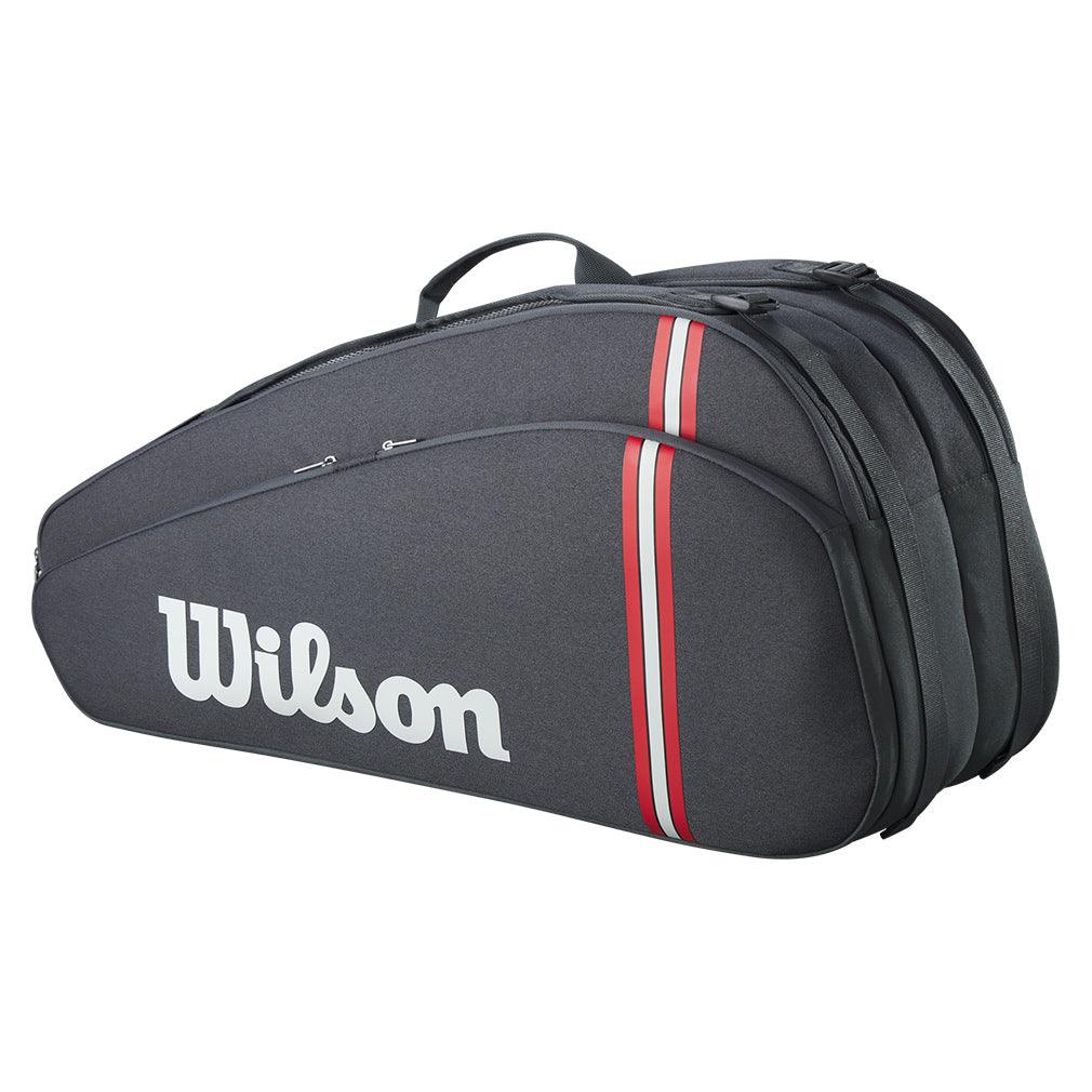 Tour 6 Pack Tennis Racquet Bag Black - Bell Racket Store