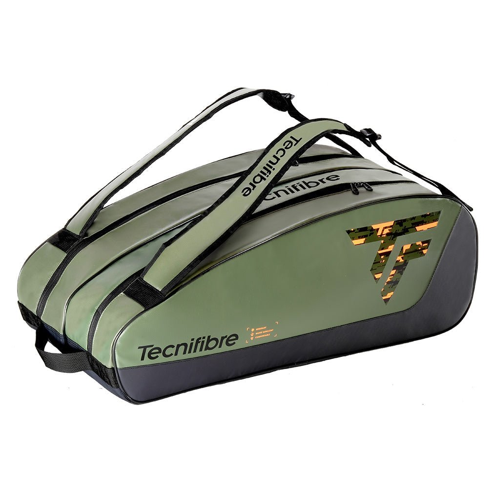 Tour Endurance 12R Tennis Bag Khaki - Bell Racket Store