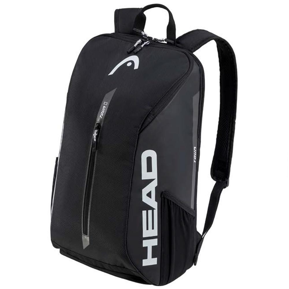 Tour Tennis Backpack Black and White - Bell Racket Store