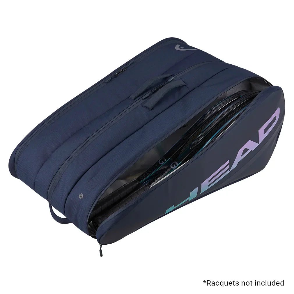 Tour Tennis Racquet Bag XL (12R) Navy - Bell Racket Store