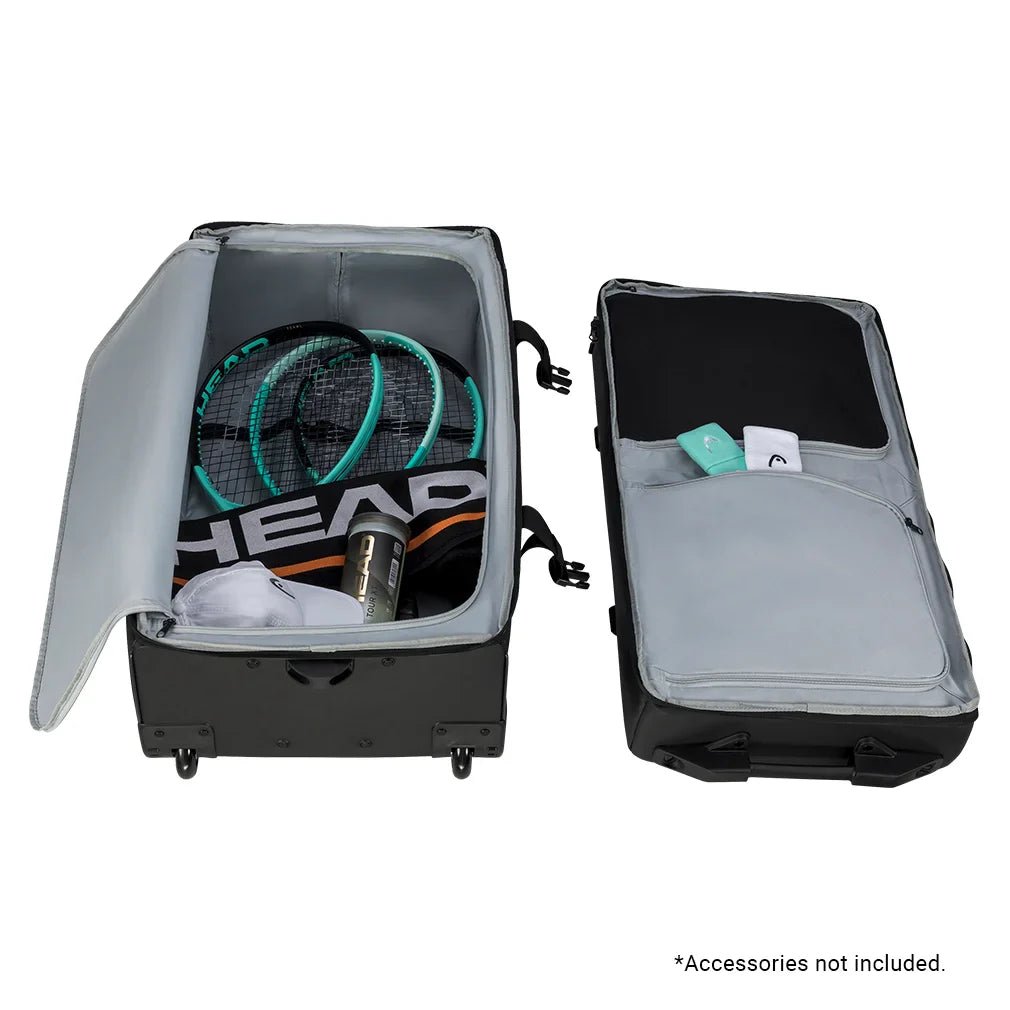 Tour Tennis Travel Bag 110L Black - Bell Racket Store