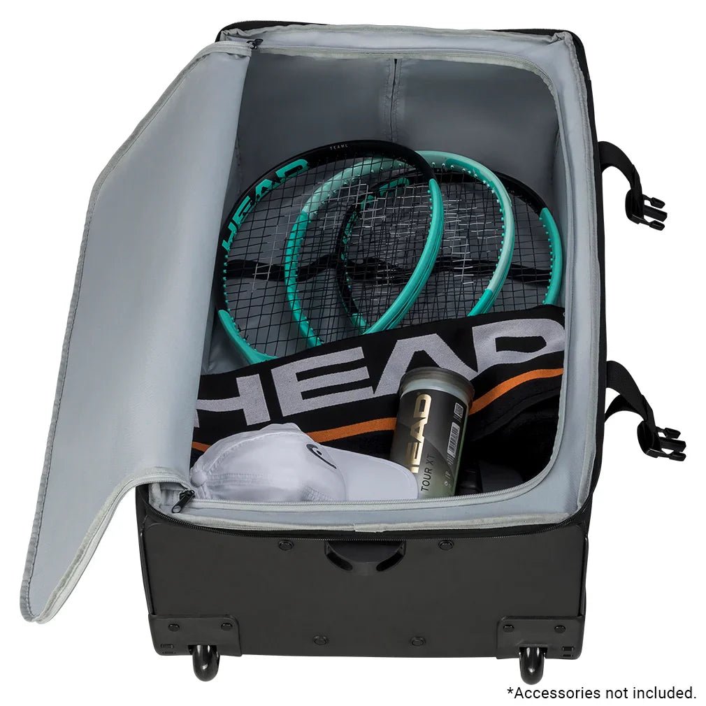 Tour Tennis Travel Bag 110L Black - Bell Racket Store
