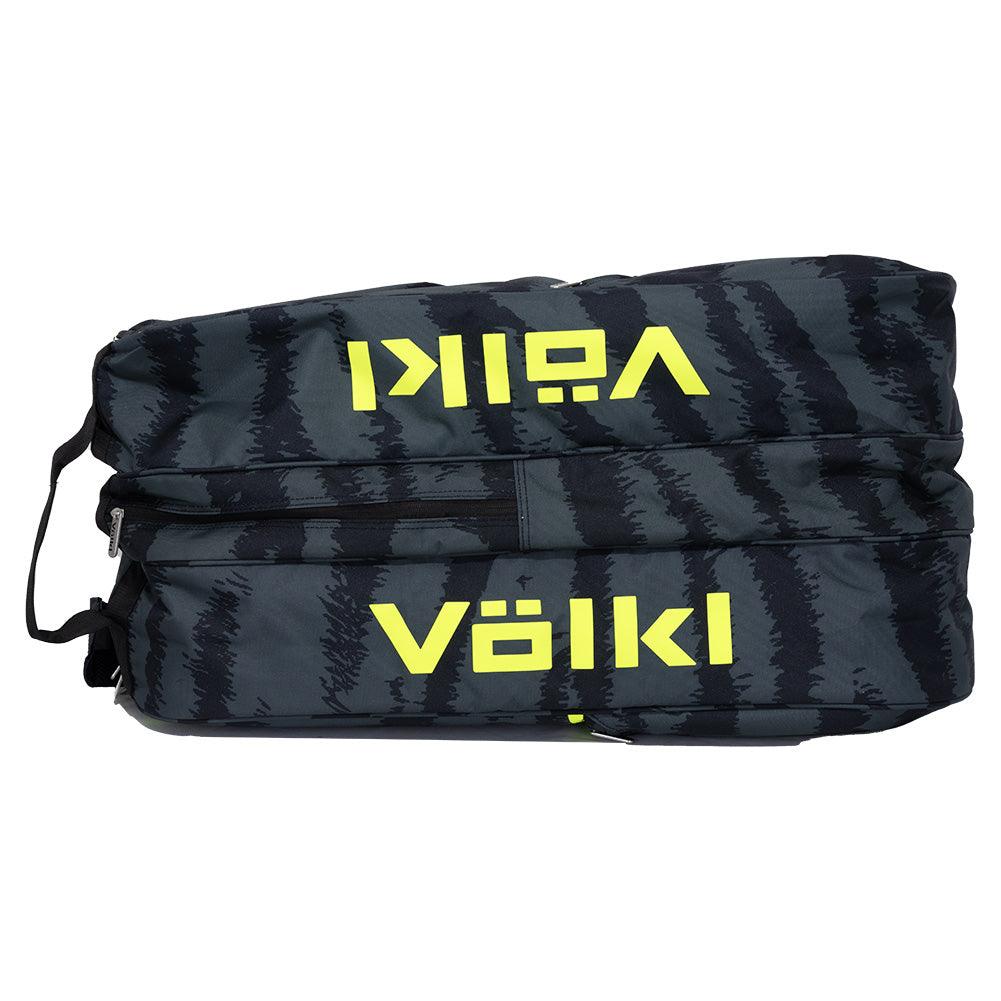 Tour Zebra Mega 12 Pack Tennis Bag Black and Neon Yellow - Bell Racket Store
