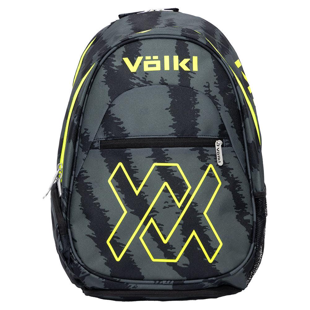 Tour Zebra Tennis Backpack Black and Neon Yellow - Bell Racket Store