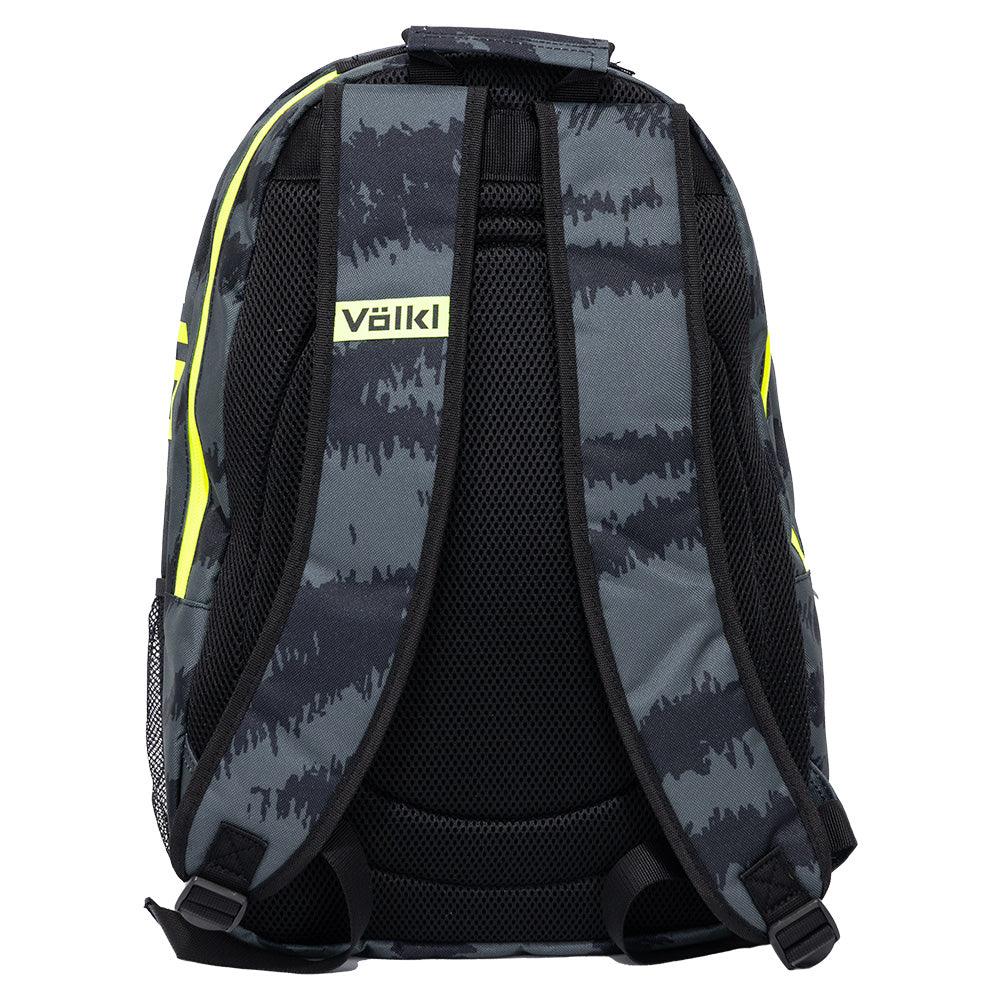 Tour Zebra Tennis Backpack Black and Neon Yellow - Bell Racket Store