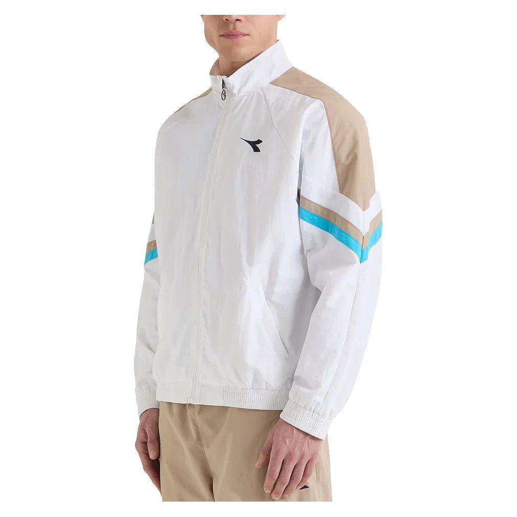 Unisex Icon Tennis Track Jacket Optical White - Bell Racket Store