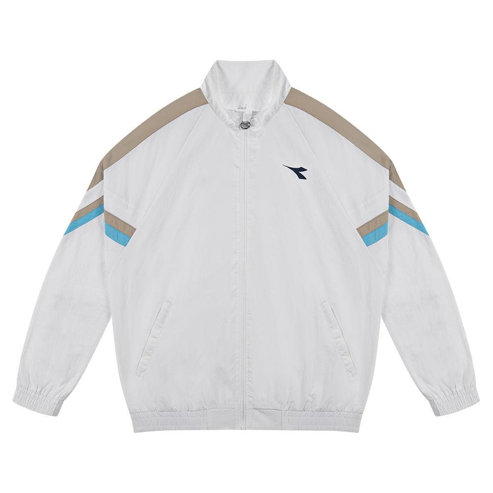 Unisex Icon Tennis Track Jacket Optical White - Bell Racket Store