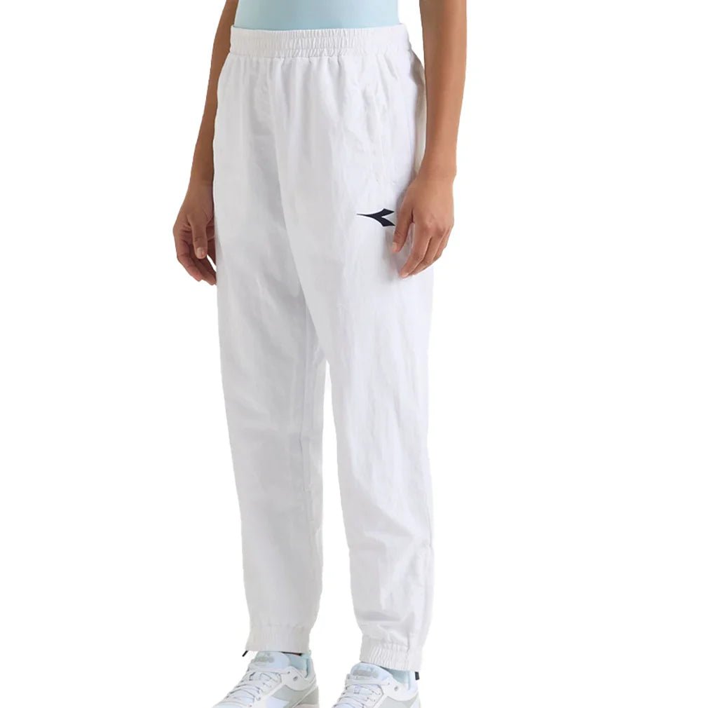 Unisex Icon Tennis Track Pants Optical White - Bell Racket Store