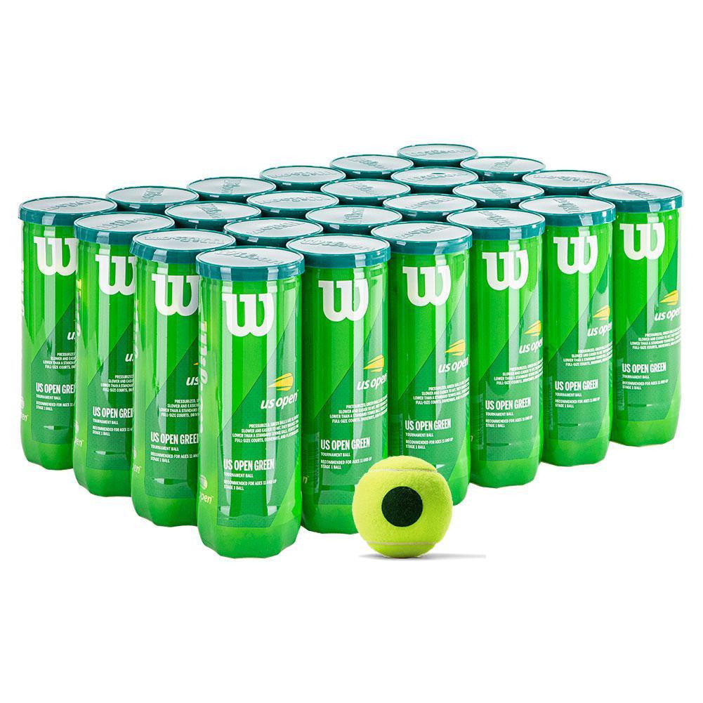 US Open Green Tournament Tennis Ball Case - Bell Racket Store