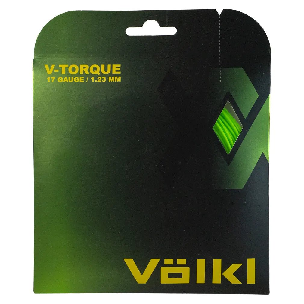 V Torque 17G Tennis String Neon Green - Bell Racket Store