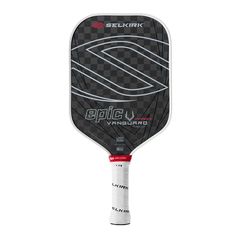 Vanguard Pro Epic Pickleball Paddle Raw Carbon - Bell Racket Store