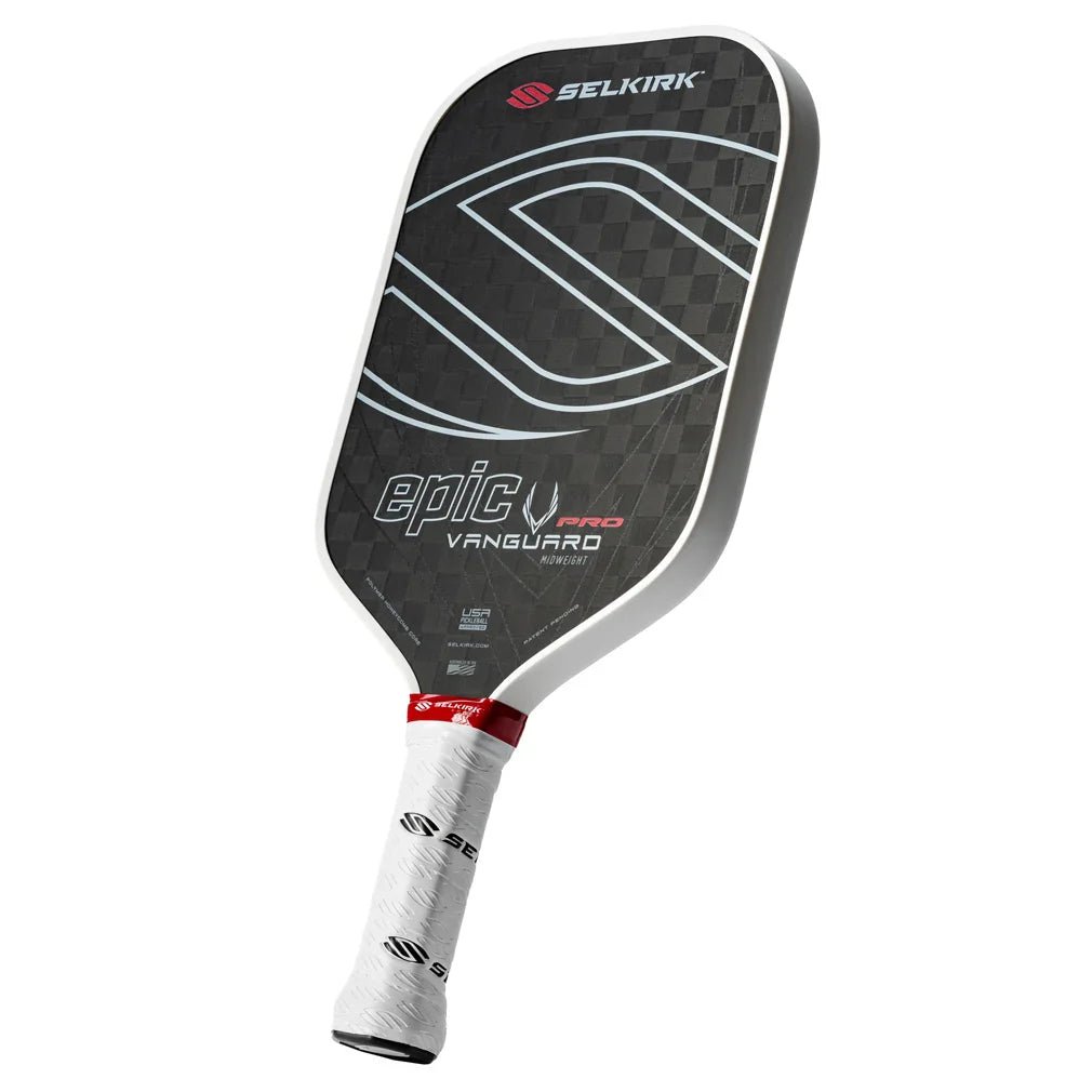 Vanguard Pro Epic Pickleball Paddle Raw Carbon - Bell Racket Store