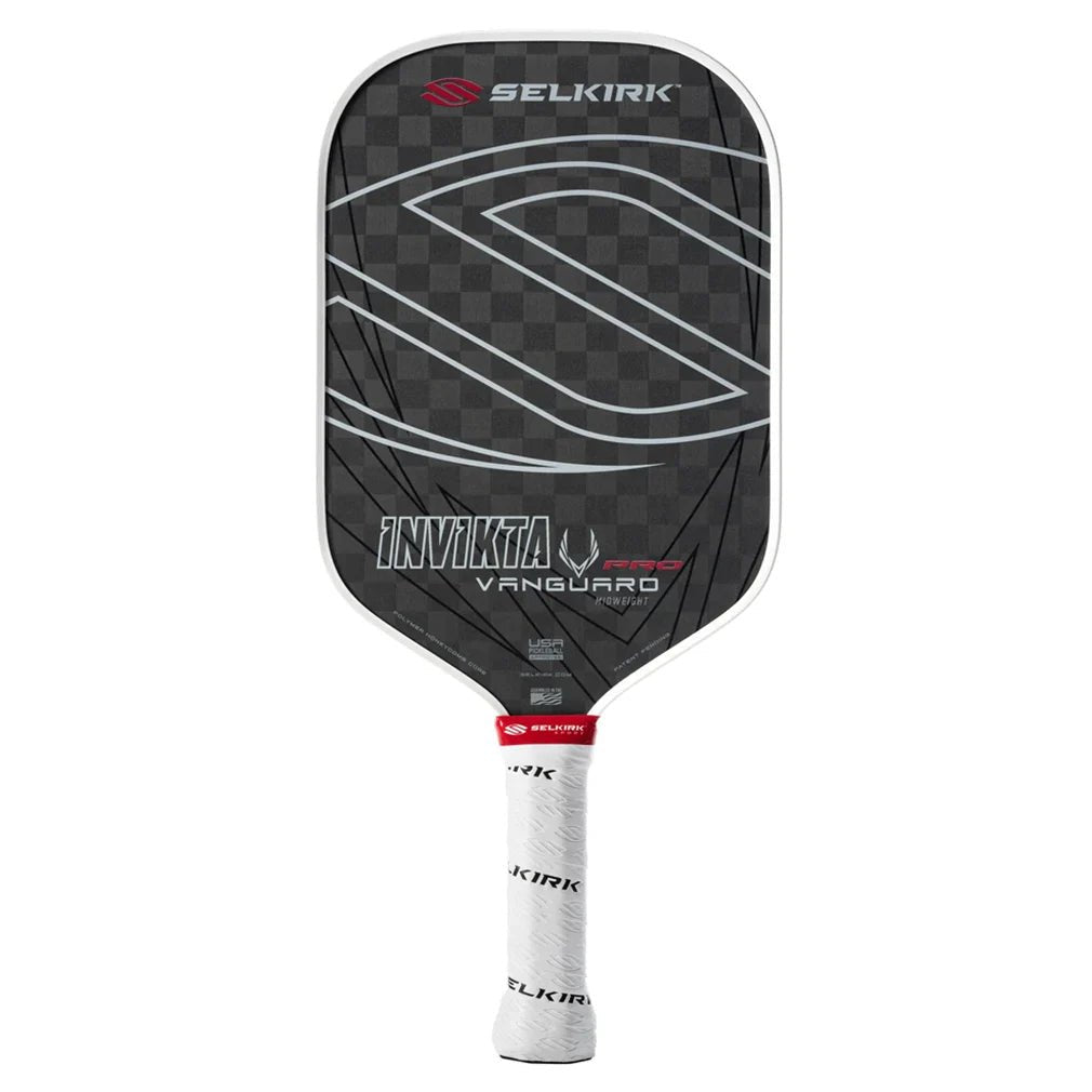 Vanguard Pro Invikta Pickleball Paddle Raw Carbon - Bell Racket Store