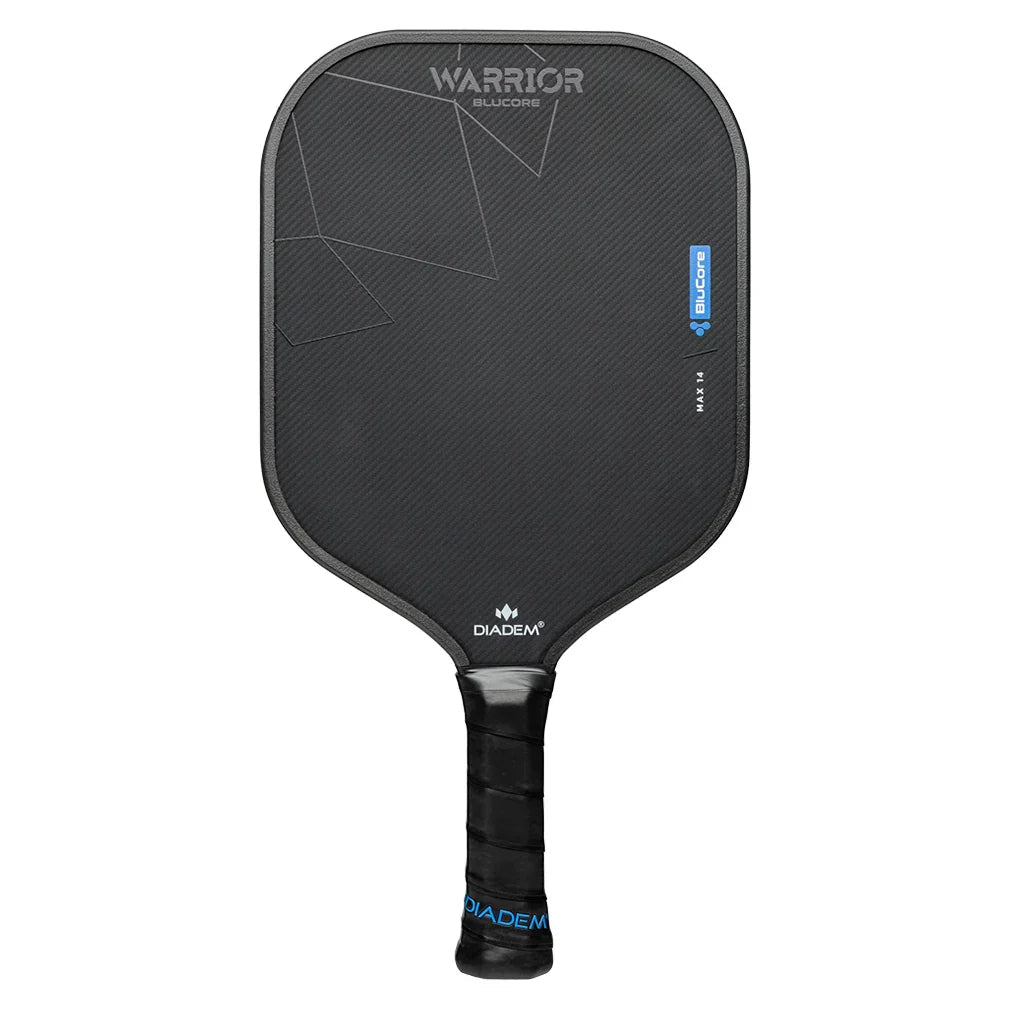 Warrior BluCore v3 Max 14mm Pickleball Paddle Black - Bell Racket Store