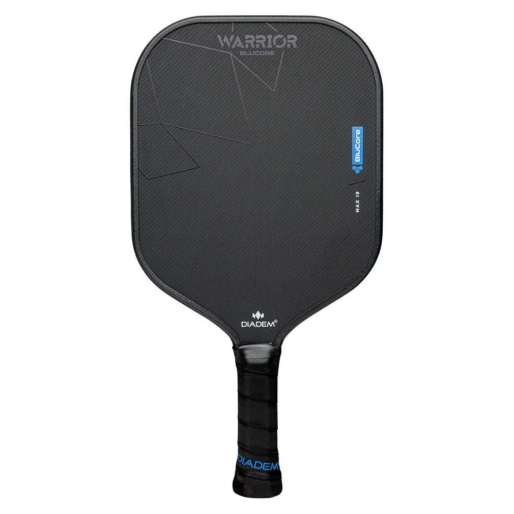 Warrior BluCore v3 Max 19mm Pickleball Paddle Black - Bell Racket Store