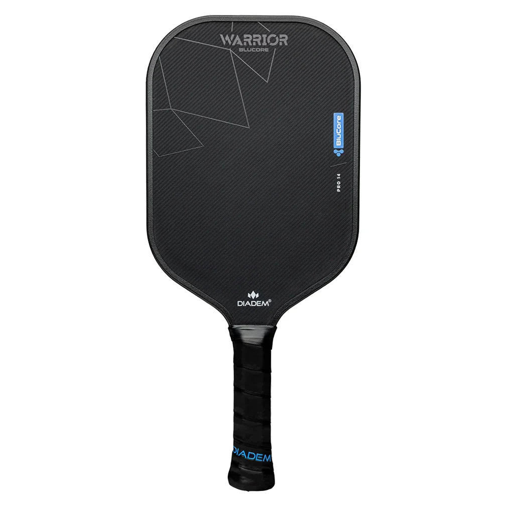 Warrior BluCore v3 Pro 14mm Pickleball Paddle Black - Bell Racket Store