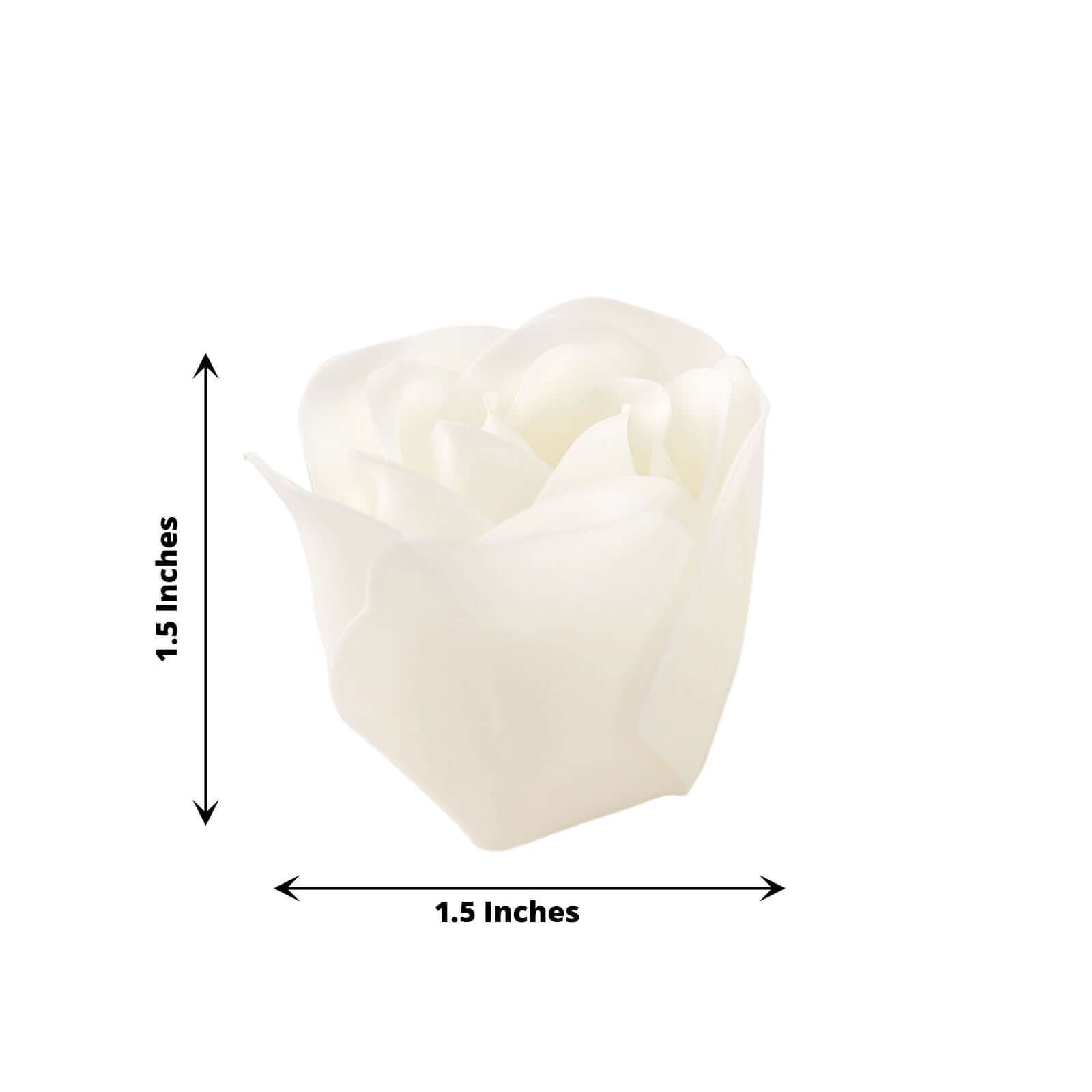 4 Pack 24 Pcs White Scented Rose Soap Heart Shaped Party Favors With Gift Boxes And Ribbon