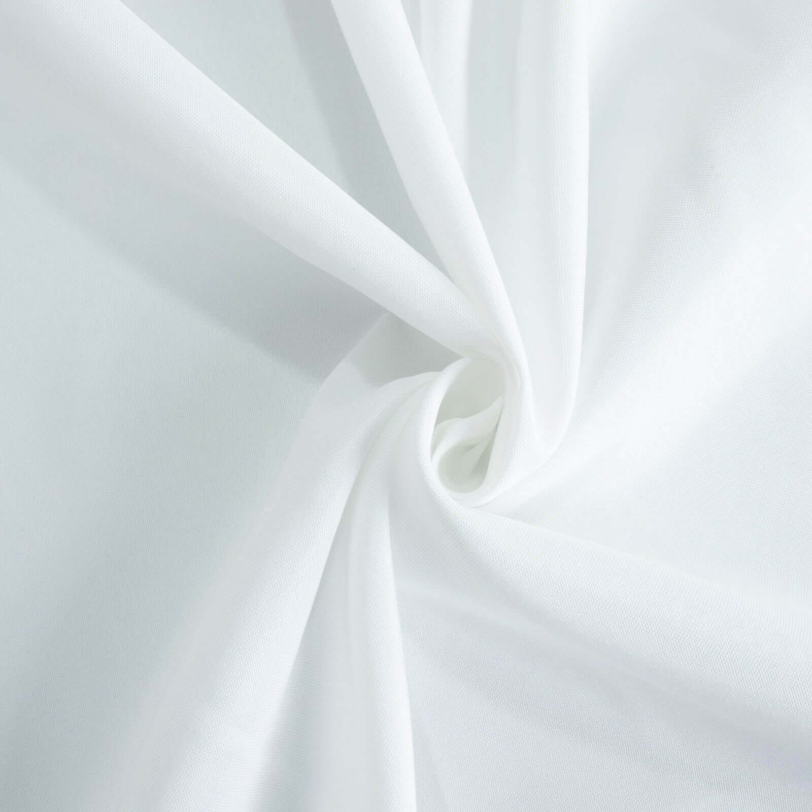Premium Polyester 70" Round Tablecloth White - Stain and Wrinkle-Resistant 220GSM Table Cover for Weddings & Events