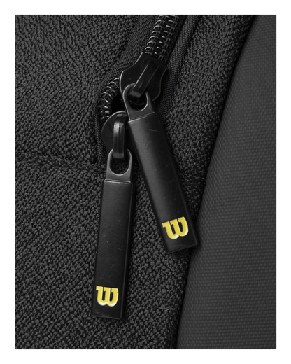 Wilson Bela Super Tour Padel Bag - Black - Bell Racket Store