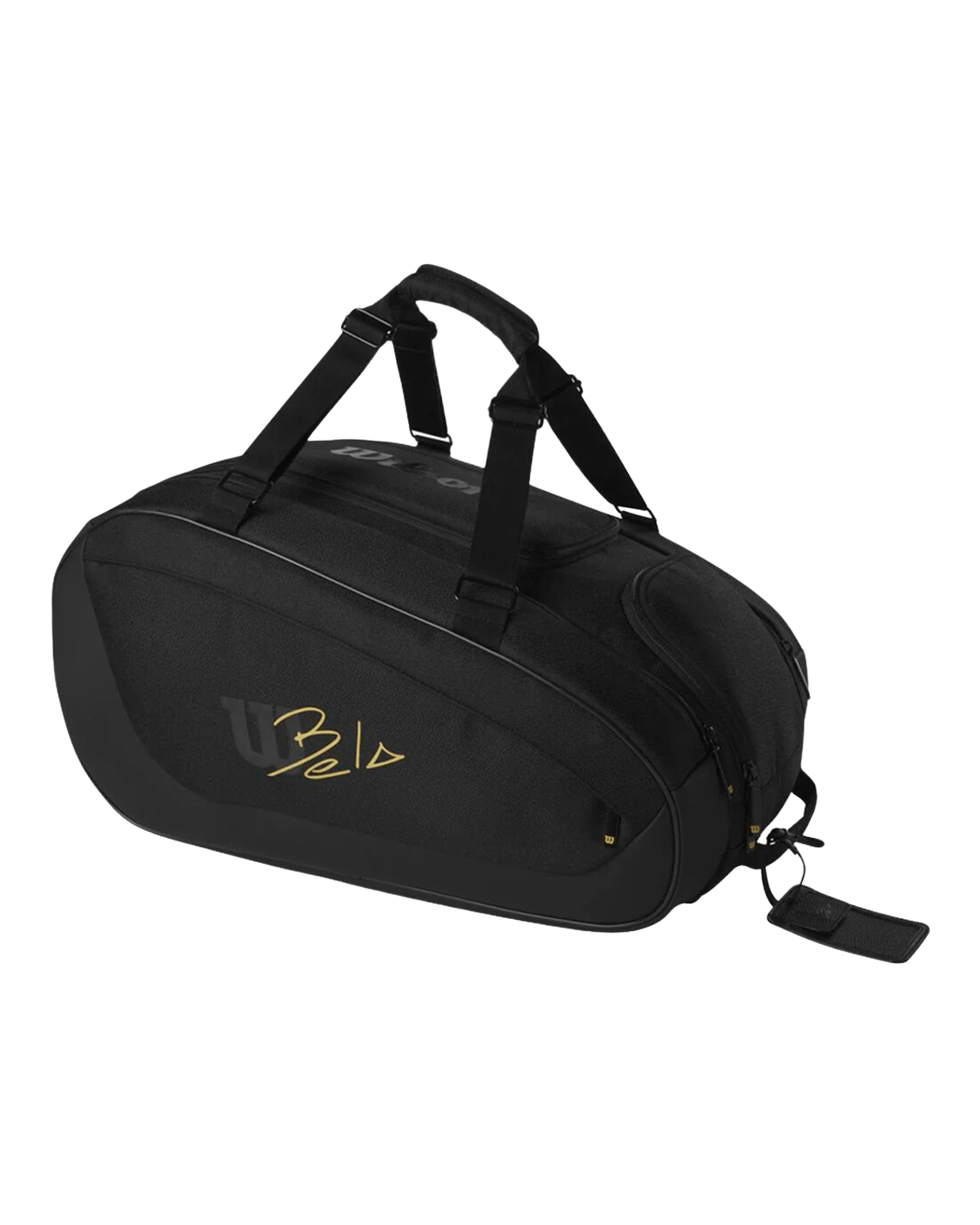 Wilson Bela Super Tour Padel Bag - Black - Bell Racket Store