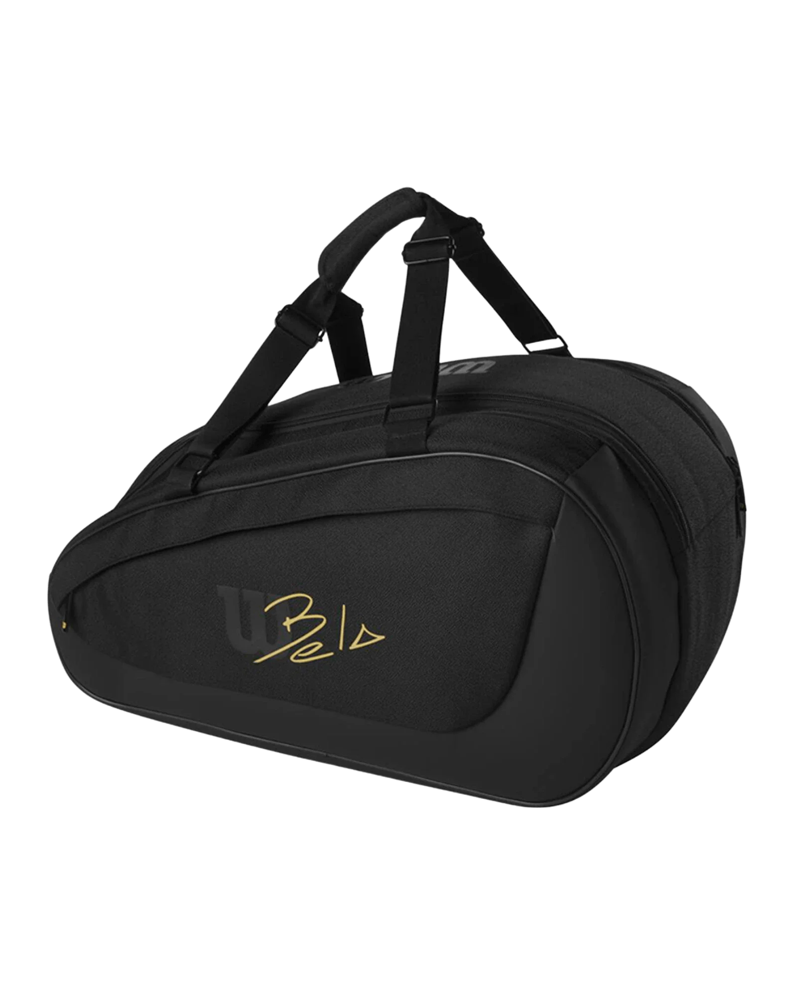 Wilson Bela Super Tour Padel Bag - Black - Bell Racket Store