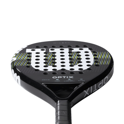 Wilson Optix V1 Black Padel Racket - Bell Racket Store