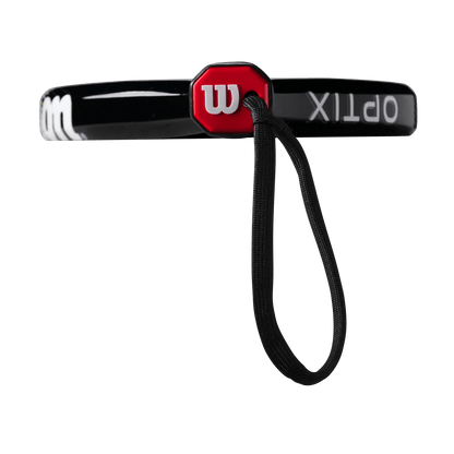 Wilson Optix V1 Black Padel Racket - Bell Racket Store