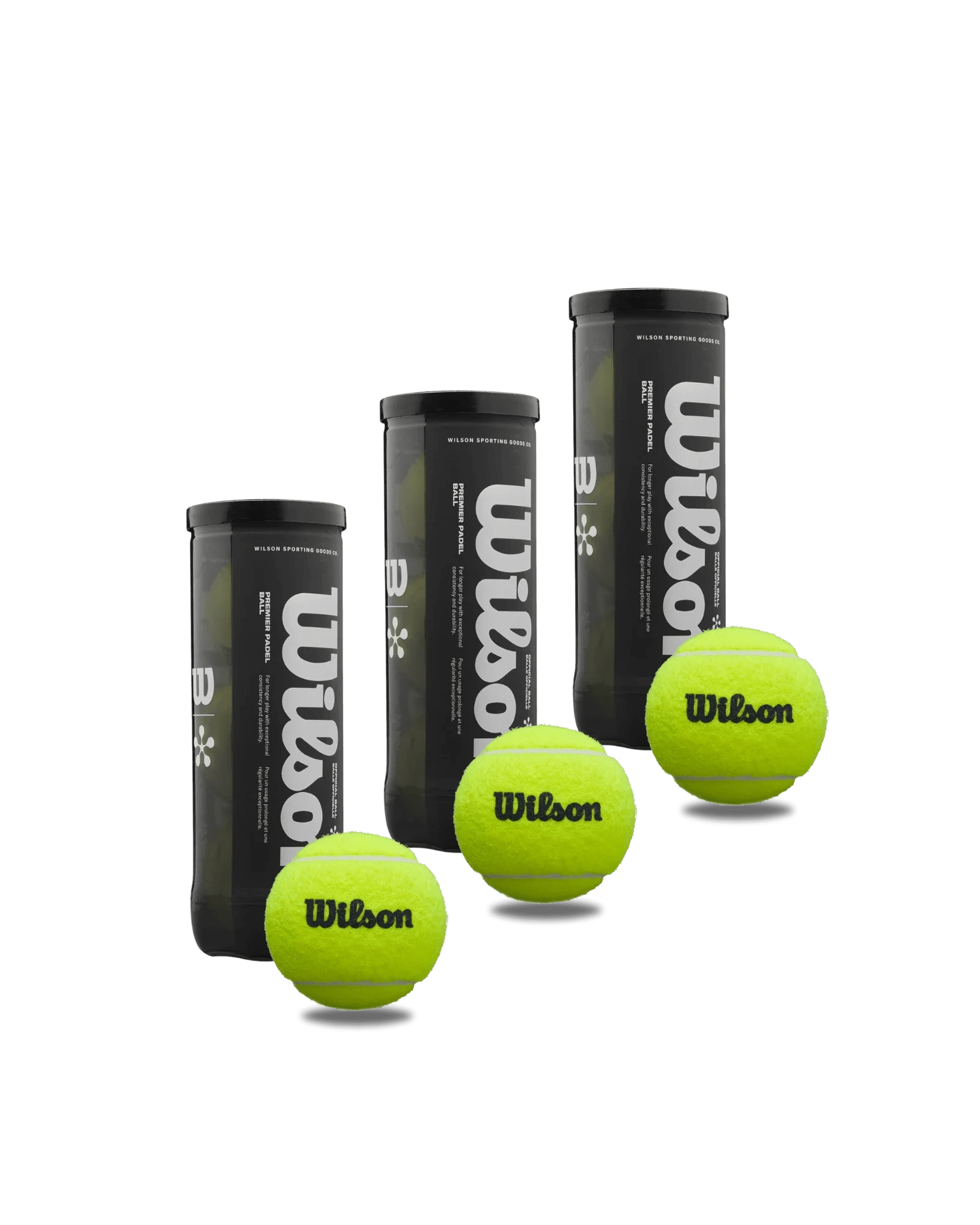 Wilson Premier Padel Balls - Bell Racket Store